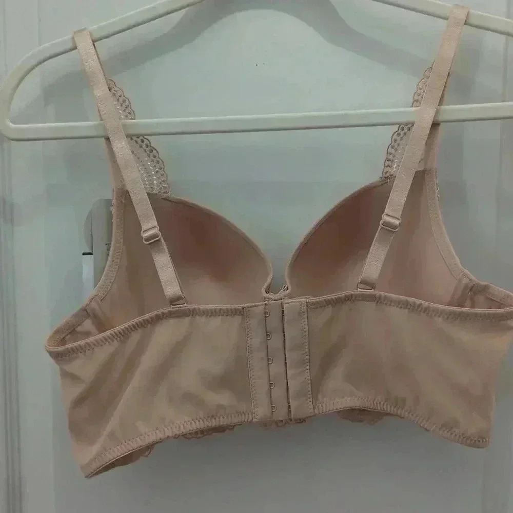 Parfait PEARL LONGLINE PLUNGE BRA - CAMEO ROSE - Picture 5 of 8